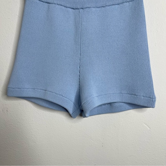 ELCE SWIM Sol Knit Skort in Sky Blue Size S NWT Resort Beach Festival Bohemian - Picture 6 of 16